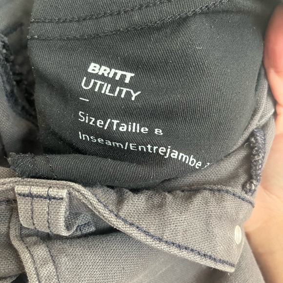 Dovetail Workwear grey pants 8/32 READ DESCRIPTION - Picture 12 of 13